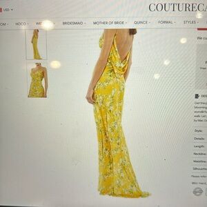 leena duggal floral printed v neck fresh dresh